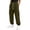 Army Green, variant on WQNVRNR Boys Cargo Sweatpants- Baggy Casual Elastic Waist Comfy Kids Jogger Pants Army Green Size 6-14