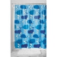 thumbnail image 3 of iDesign Blue Novelty Moby EVA Shower Curtain, 72" x 72" - iDesign, 3 of 5