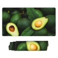 thumbnail image 2 of Kdxio Fresh Avocados Print Large Gaming Mouse Pad,Non-Slip Base,Water Resist Keyboard Pad for Gamer,Office & Home,29.5 x 15.8 in, 2 of 9
