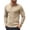 Khaki, variant on COOFANDY Mens Knit Sweater Casual Henley Shirts Long Sleeve Pullover Sweater Button Down Shirts Fall Tops