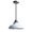 White, variant on Claxy Black Barn Style Pendant Light Fixtures with Cord