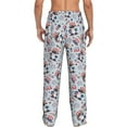 thumbnail image 3 of Daiia I Love USA Men's Sleep Pant with Pockets and Drawstring,Pajama Pants-XX-Large, 3 of 9