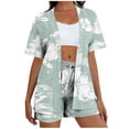 thumbnail image 2 of Haivin Women's Casual Set, Loose Fit with Pockets and Abstract Print, Comfortable for Daily Wear and Travel, 2 of 5