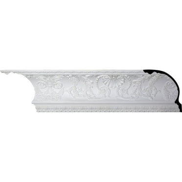 12"H x 15 3/8"P x 19 1/2"F x 94 1/2"L Preston Crown Moulding