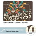 thumbnail image 2 of Thanksgiving Polyester Non-Slip Office Chair Mat Bath Rugs Floor Rugs Machine Washable, 2 of 6