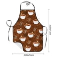 thumbnail image 2 of Sikiie Sloths Need More Coffee Aprons for Kitchen Cooking Aprons, Chef Apron for Men Women Chef, 2 of 7