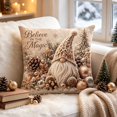 thumbnail image 5 of Christmas Pillow Covers Decorative Throw Pillow Cases Washable Cushion Case for Sofa Couch Bedroom Living Room Home Decor, 5 of 6