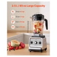 thumbnail image 3 of Blender for Smoothies 85oz 1400W, Professional Food Blender, Multi-Function Ice Crusher for Shakes, Juice, and Food Processing - Kitchen Blender, 3 of 6