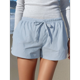 thumbnail image 3 of Pantalones Cortos Tipo Bóxer para Mujer, Pijama de Cuadros , Verano 2025, Pantalones Cortos Casuales para Dormir, Pantalones Cortos de Playa Y2K, Azul y Verde, Talla S, 3 of 5