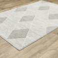 thumbnail image 2 of Woven Trends Jasper Area Rug - 10' X 13 - in Grey  - Modern Style, Stain Resistant, Medium Pile, Family and Pet Friendly, Dining, Living Room Rug, 2 of 3