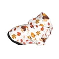 thumbnail image 2 of KLL Autumn Maple Leaf with Hedgehog for Basic Dog Hoodie - Pet Hoodie Sweater with Leash Hole - Cute Dog Sweatshirt - Pet Clothes Hooded Sweatshirt for Dog & Cat -X-Large, 2 of 8