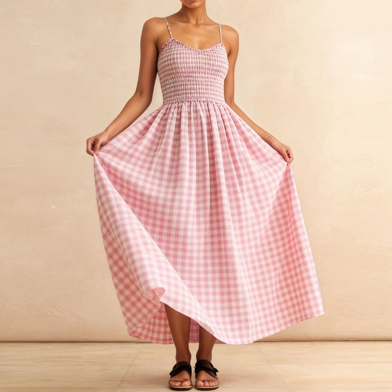 smocked bodice maxi dress Rust Floral Smocked Front Cutout Tiered Maxi Dress PinkBlush