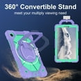 thumbnail image 7 of Shockproof Case for Lenovo Idea Tab 11 2025/K11 Gen 2 11 Inch, Shockproof Rugged Shoulder Strap Rotating Kickstand Kids Friendly S Pen Holder Case Cover for Lenovo Idea Tab 11 2025,Purple, 7 of 7