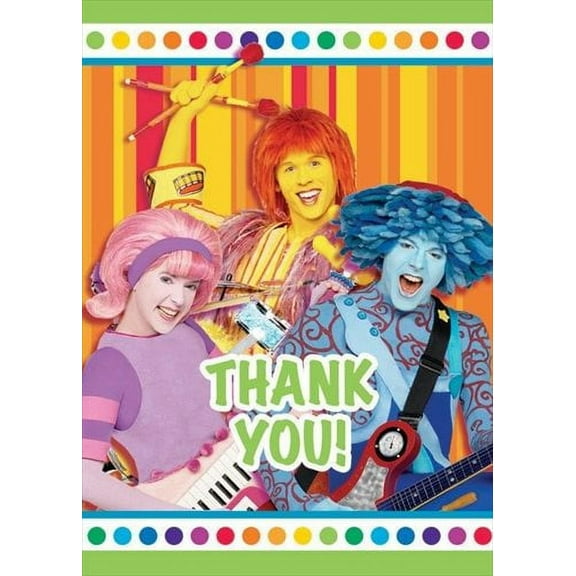 Various Doodlebops Thank You Notes (8ct)