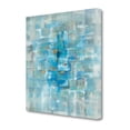thumbnail image 2 of Blue Abstract Watercolor Giclee Wrap Canvas Wall Art, 2 of 3