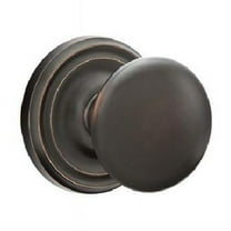 Emtek 8200PUS10B Providence Knob Privacy with Regular Rose, Oil Rubbed Bronze