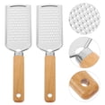 thumbnail image 5 of Ralladores de queso multifuncionales de acero inoxidable, 2 uds., colores surtidos, 5 of 5