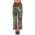 thumbnail image 5 of The Collection Royal Women Hippie Patchwork Bohemian Casual Rave Festival Harem Drawstring Boho Trouser Pants-XXL, 5 of 10