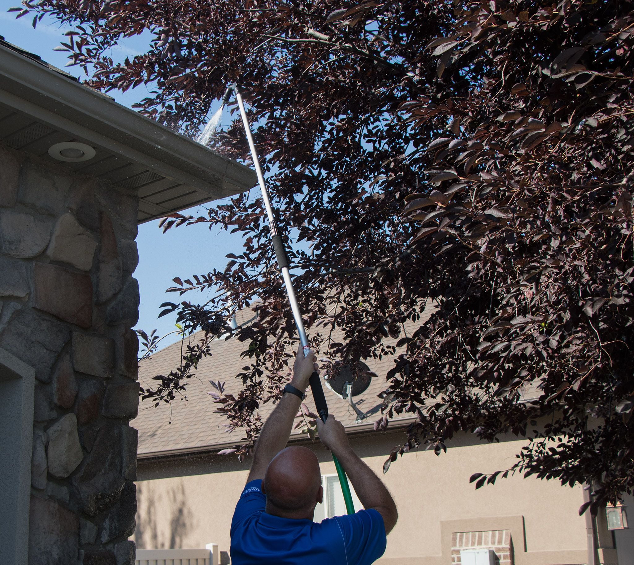 Orbit Telescoping Hose Watering Cleaning Wand