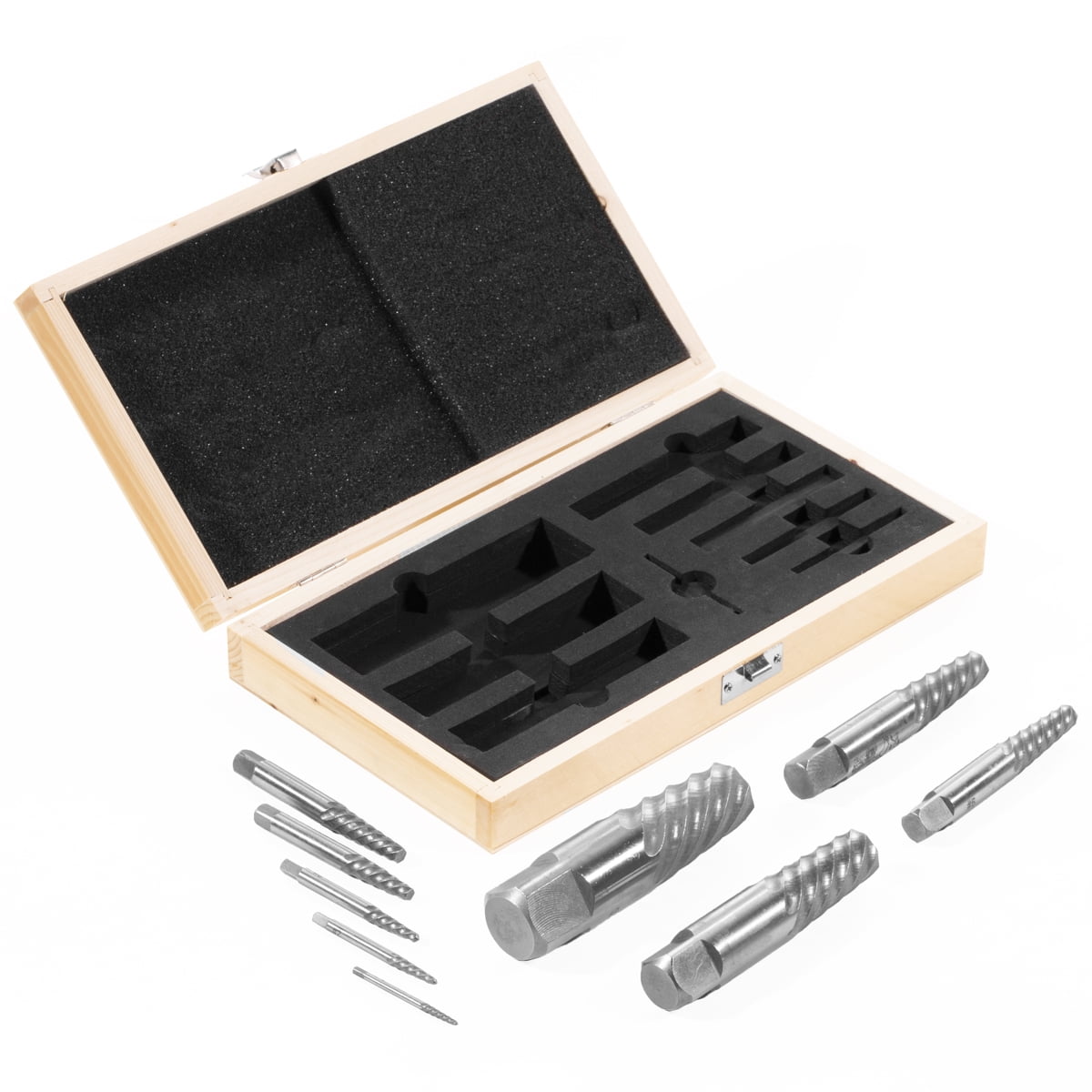 Stark 9PCS Jumbo Screw Extractor Spiral Flute Easy Remover Bolt Stud (5