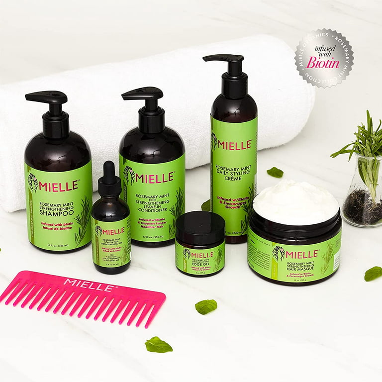 MIELLE Rosemary Mint Organics Infused with Biotin and Encourages Growth  Hair Pro