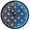 Birds in Night, variant on Dailycode Night Light Wall Clock Glow in The Dark 12 inch Battery Operated Silent Luminous Clocks, Cartoon Robots
