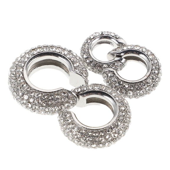 OUNONA 4Pcs Clip on Ear Cuffs White Ear Wraps Non Piercing Earrings for Everyday