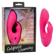 California Dreaming So. Cal Sunshine Rabbit Vibrator, Pink