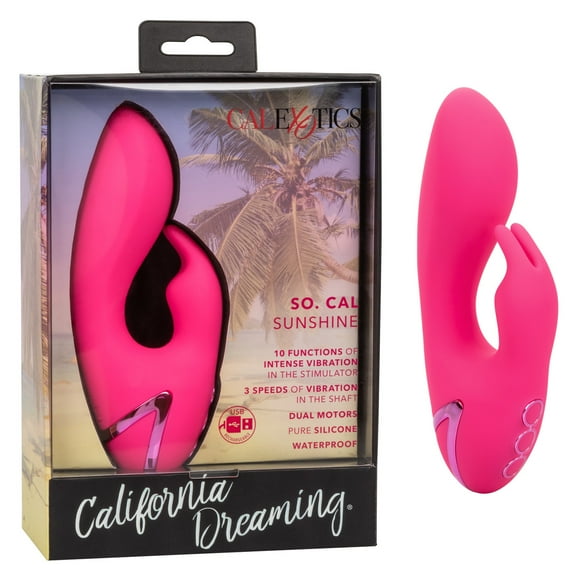 California Dreaming So. Cal Sunny Vibromasseur Lapin, Rose