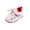 Red, variant on Girls Tennis Shoes, Kids Sneakers, Girls Running Shoes, Toddler Walking Shoes Boys Girls Slip-On Barefoot Shoes Kids Breathable Sneakers Non-Slip Lightweight Tennis Shoe, Red US-1C/EU-16