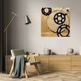 thumbnail image 3 of NOAH 15x15 Gallery Wrapped Canvas Wall Art Titled - Sprockets II, 3 of 4
