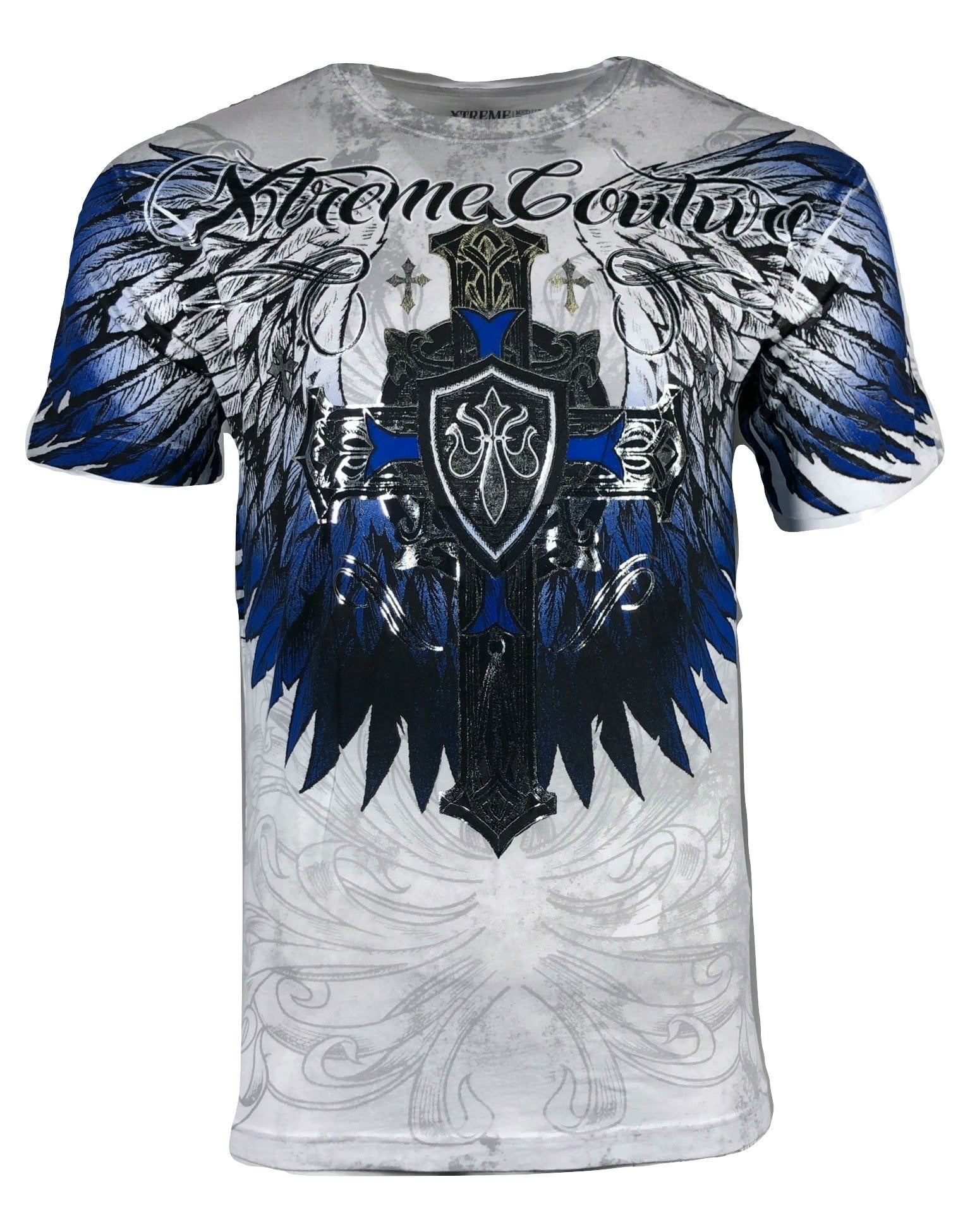 XTREME COUTURE by AFFLICTION Men's T-Shirt TEMPEST Biker MMA - Walmart.com
