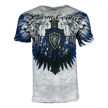 XTREME COUTURE by AFFLICTION Men's T-Shirt GLORIOUS Tattoo Biker S-5X ...