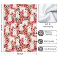 thumbnail image 3 of 2 Pcs Funny Kitchen Towels,Bichon Frise Dog and Flower Microfiber Dish Towels,Kitchen Tea Towels,Kitchen Towel Set (18" X 26"), 3 of 3