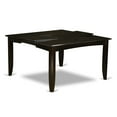 thumbnail image 3 of PFT-CAP-T Parfait Gathering Dining Square 54" Table with 18" Butterfly Leaf finished in Cappuccino (Only Tabletop Available), 3 of 5