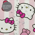 thumbnail image 4 of Hello Kitty Shower Curtain, Waterproof Bathroom Shower Curtains, Washable Cloth Shower Curtain With 12 Hooks, 72 "W X 72" L, 4 of 9