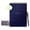 Blue, variant on Rocketbook Flip Reusable Smart Notepad, Executive 6" x 8.8", 36 Pages, Dot Grid/Lined Combo Pages, Green, App-Connected Top-Bound Notebook with Pen & Cloth