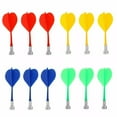 thumbnail image 1 of Magnetic Paper Targets (12pcs), Fluorescent Bullseye for Dartboard, 1 of 8
