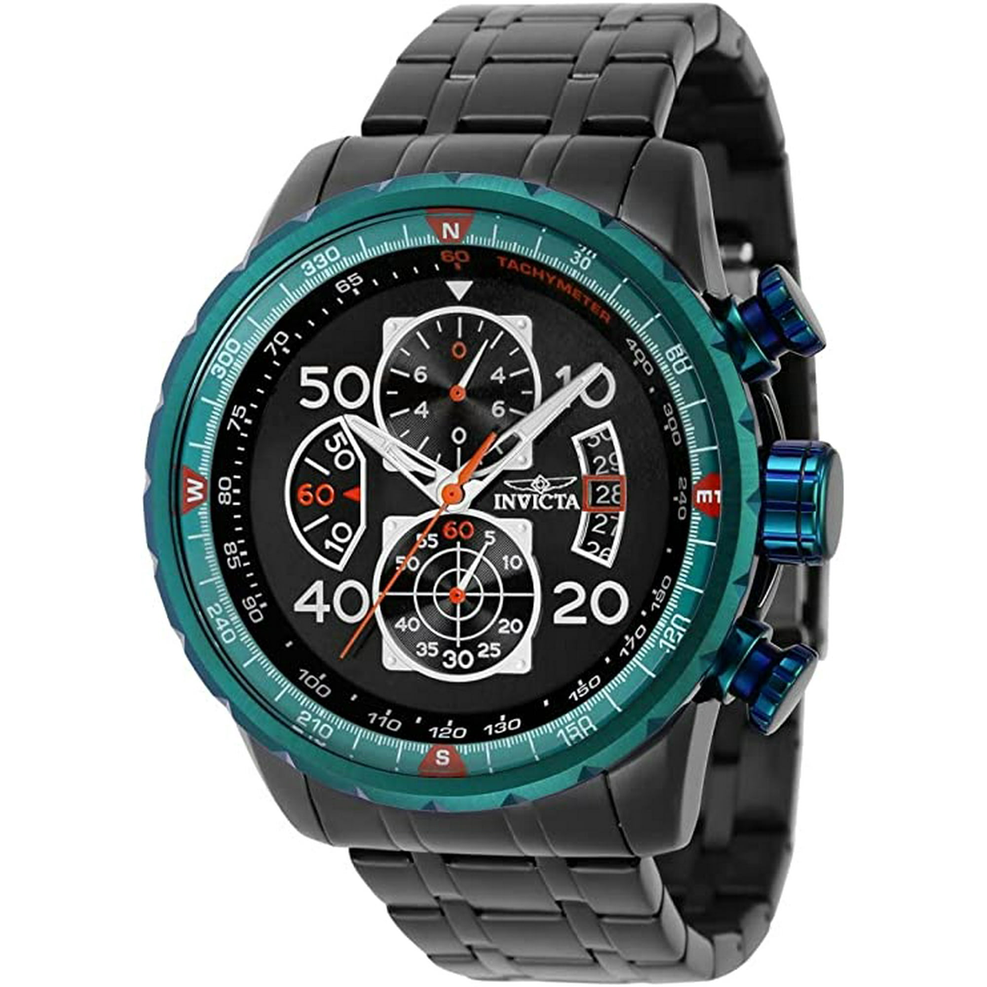INVICTA Invicta Aviator Chronograph Quartz Black Dial Men's Watch 40701