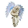 thumbnail image 3 of GSL SS-GSL-PL029 13" Praying Angel with 2 Yellow LED Solar Light, 3 of 4