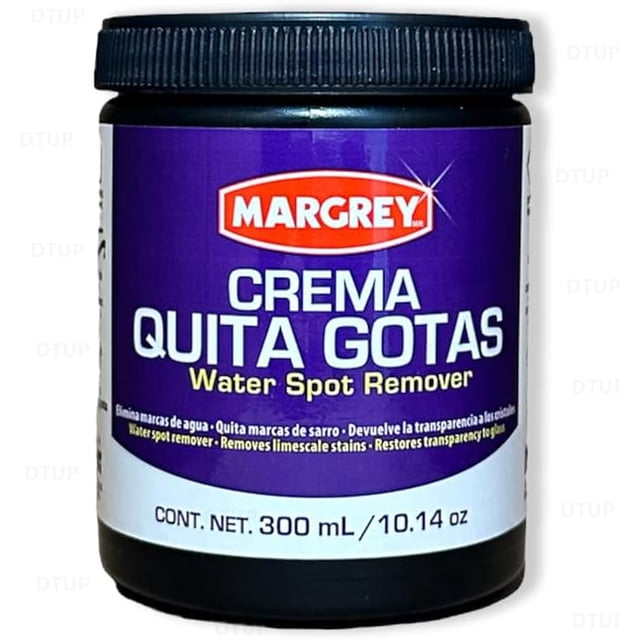 Crema Quita Gotas 300 ml | Eliminación de Marcas de Agua en Cristales