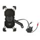 thumbnail image 1 of 12-24v motocicleta Qc3.0 Usb 15w cargador inalámbrico montaje moto teléfono soporte espejo base usb cargador para teléfono móvil Feliz Sencillez, 1 of 5