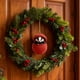 thumbnail image 5 of Adornos navideños, regalos navideños, bolas de punto navideñas, adornos acrílicos, lindos amigos del bosque con patrones Fair-Isle, linda serie de colgantes con animales, 5 of 6