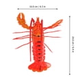thumbnail image 4 of 1 imán de langosta roja para nevera, divertido imán de plástico para nevera, decoración de langosta., 4 of 7
