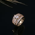 thumbnail image 2 of Fashion Rings for Women Jewelry Luxury Inlaid Cubic Zirconia Rings, 2 of 3