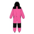 thumbnail image 6 of ATOGUTA Kids Ski Suits Jumpsuits Boys Girls Lightweight Insulated Ski Suit Windproof Hooded Snowsuit Size 1T-9, Pink, 6 of 6