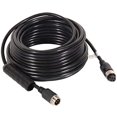 thumbnail image 1 of Backup Camera Cable 4PIN Video Power Aviation Extension Wire for Vehicle Car Camper Bus Van Truck Motorhome Trailer RV, 1 of 4