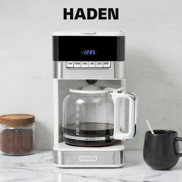 Haden Quintessential 12 Cup Programmable Digital Coffee Maker