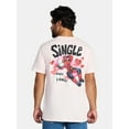 thumbnail image 3 of Deadpool, Men's & Big Men's Valentine's Day Graphic Tee, Sizes XS-3XL, 3 of 5
