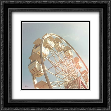 Sky Tops - Top of the Sky I 2x Matted 20x20 Black Ornate Framed Art Print by Schlabach, Sue